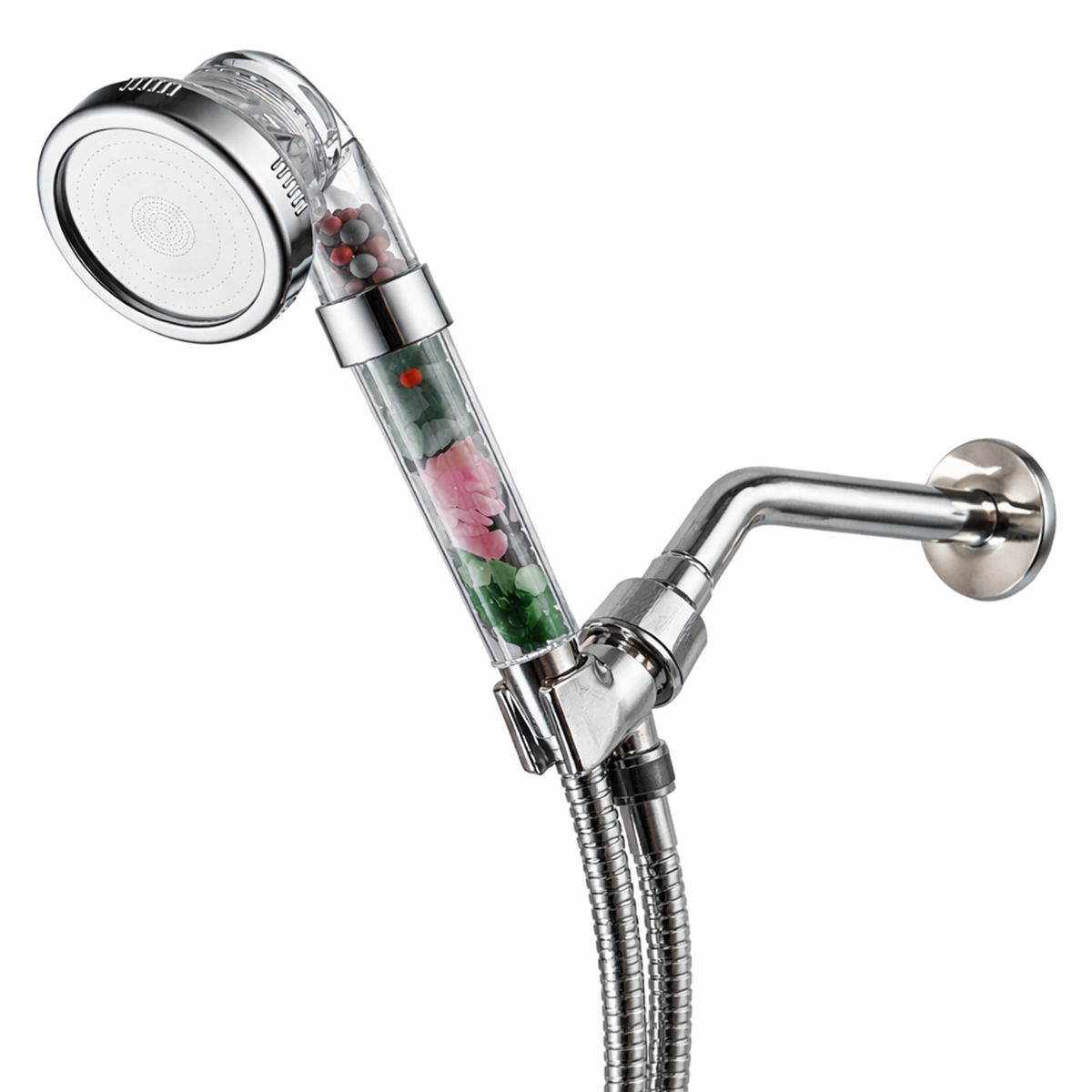 Kit de elementos esenciales para ducha con cabezal de ducha Chakra