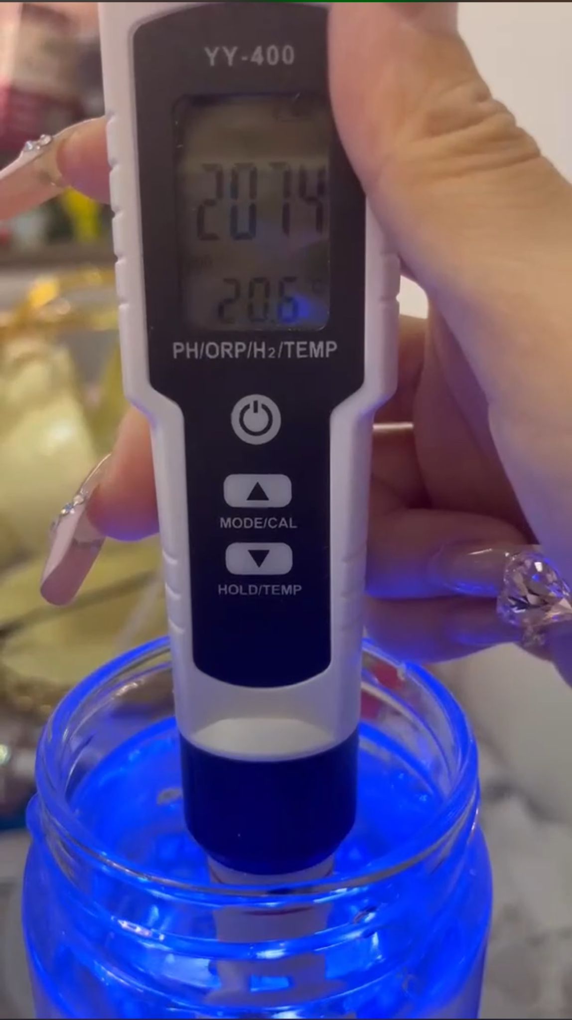 Botella de agua de hidrógeno