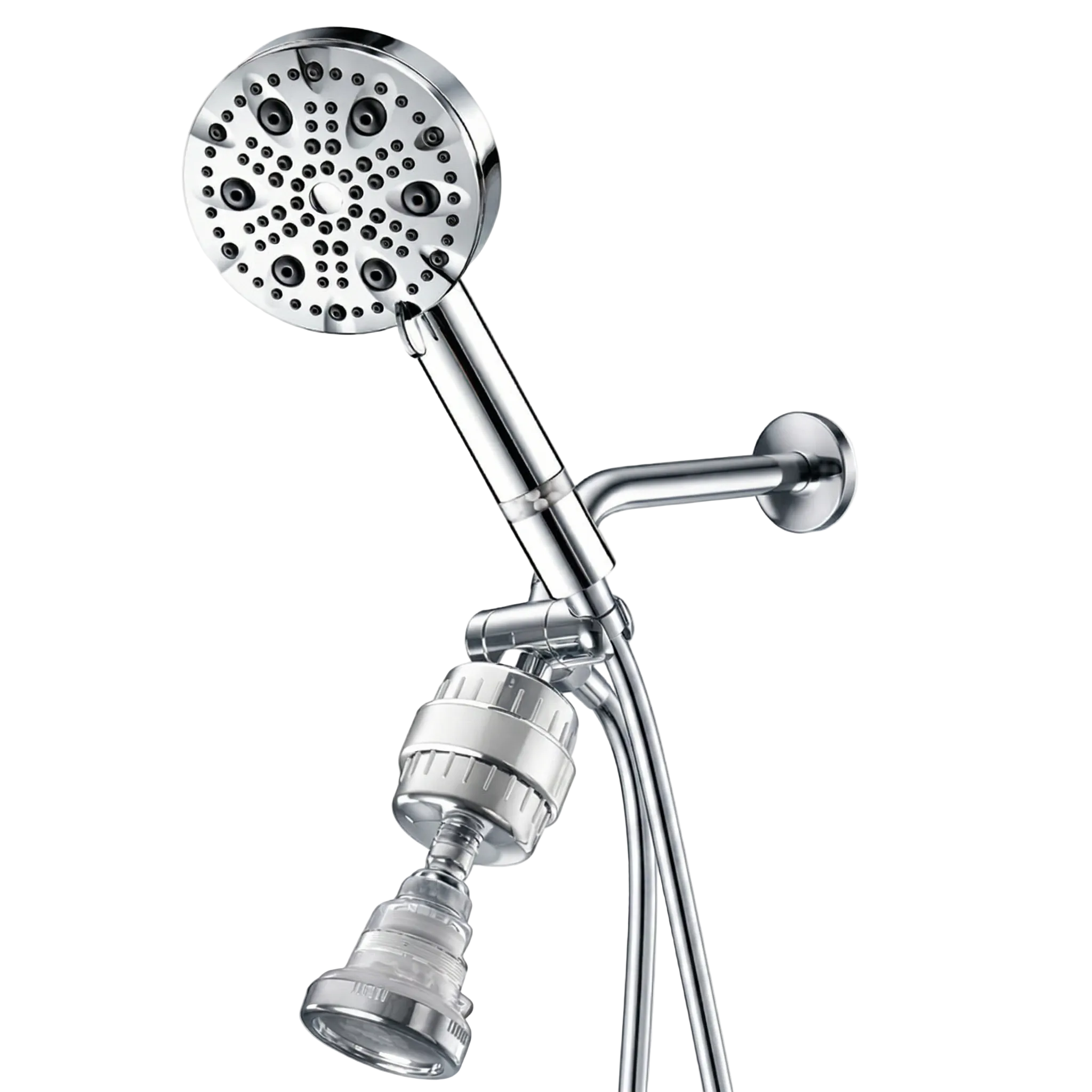 Sistema de ducha dual Luxe 9 modos con alcachofa de ducha