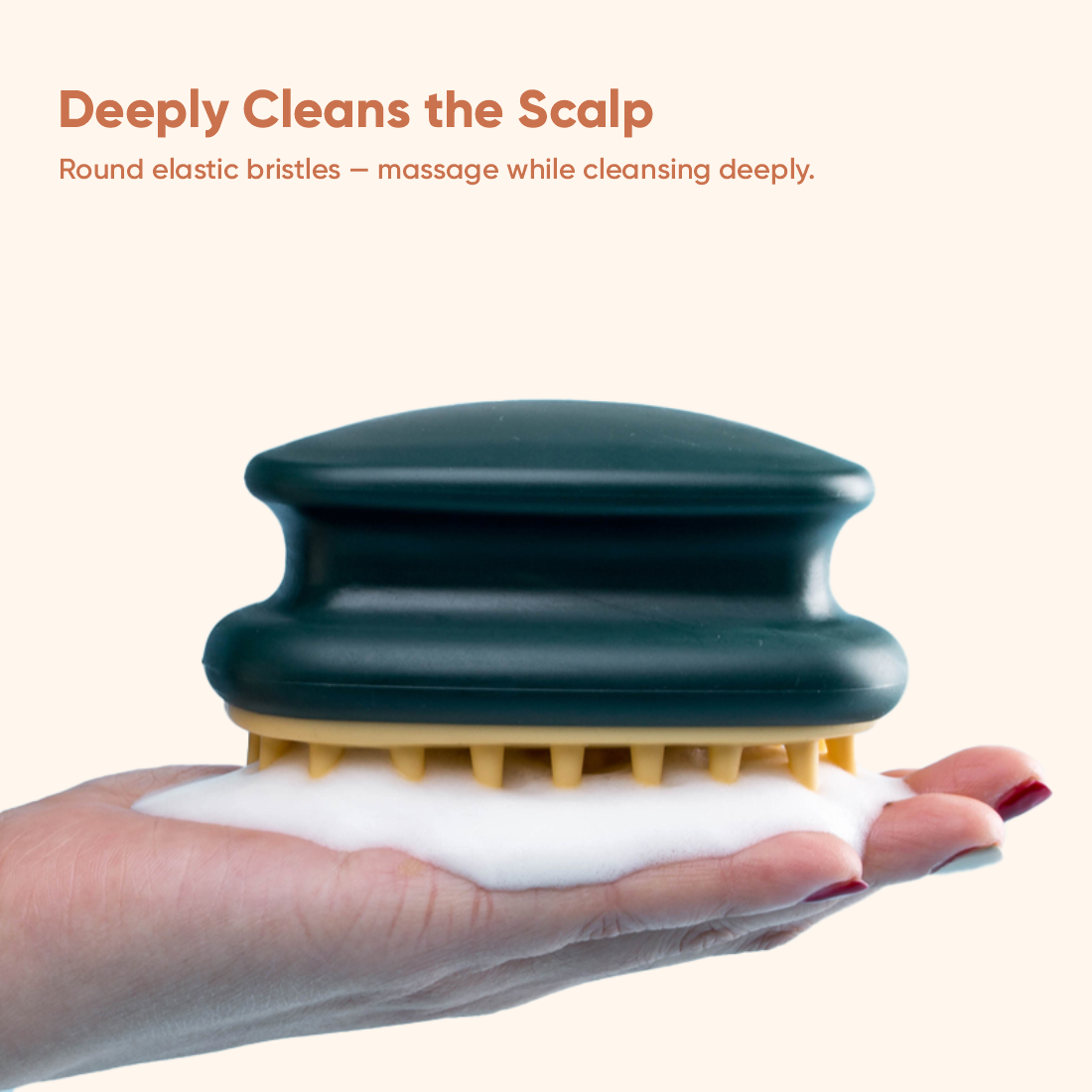 Masajeador de cuero cabelludo de ducha