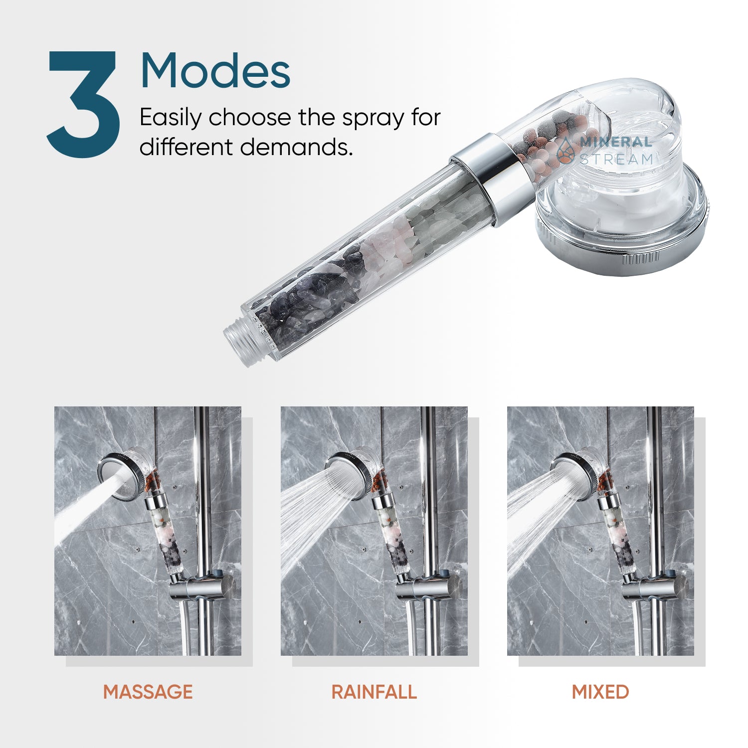 Kit Chakra: Alcachofa de ducha y accesorios esenciales