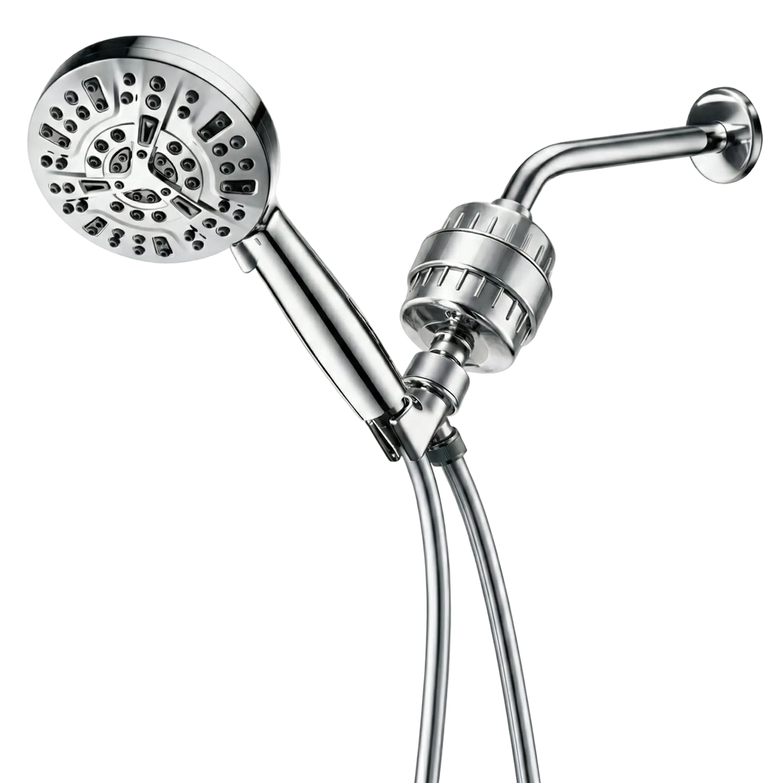 Kit completo de alcachofa de ducha Luxe de 10 modos