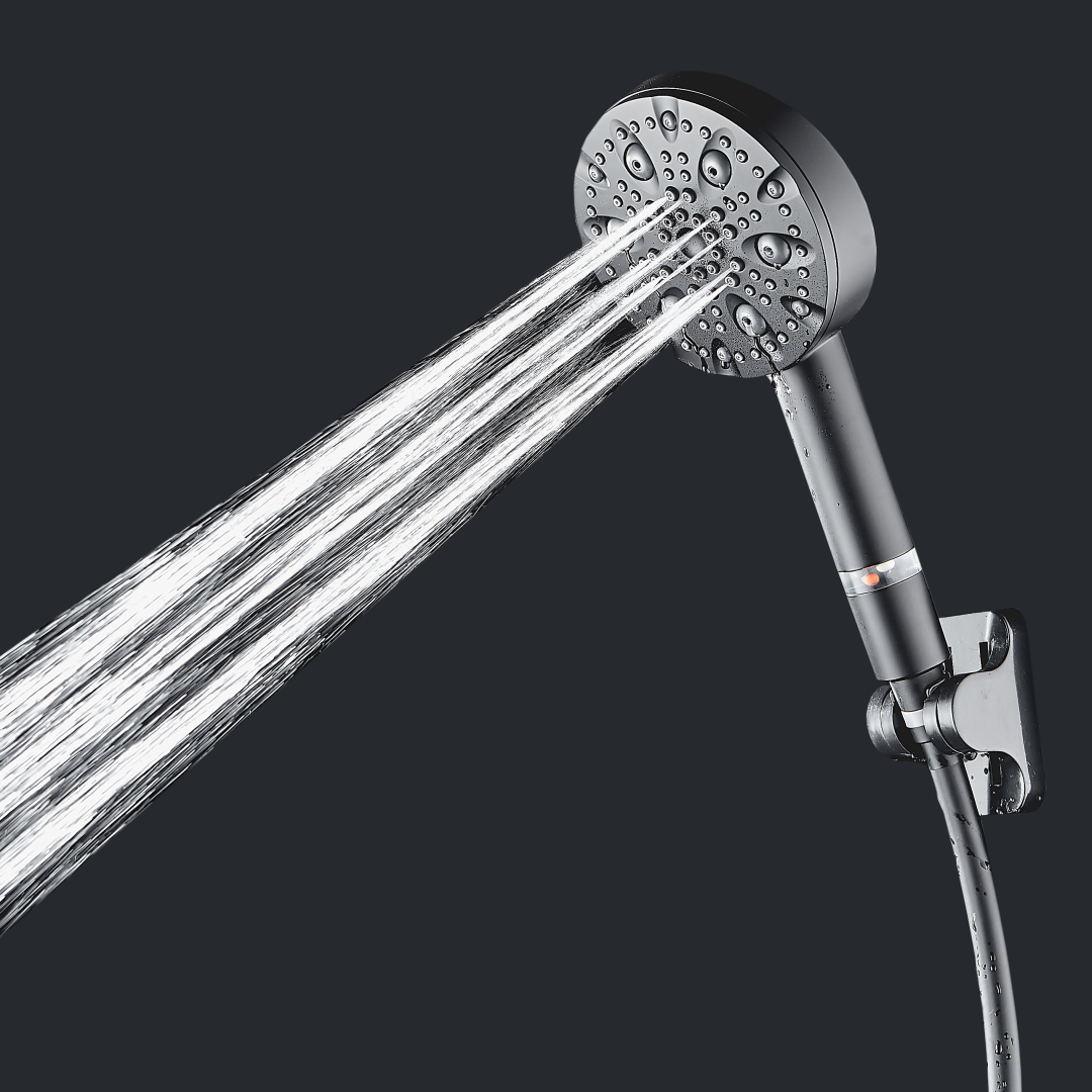 MineralStream Luxe 9 Mode High Pressure Showerhead (Filtered)