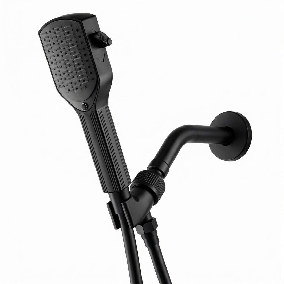 Kit esencial con alcachofa de ducha y peine desenredante