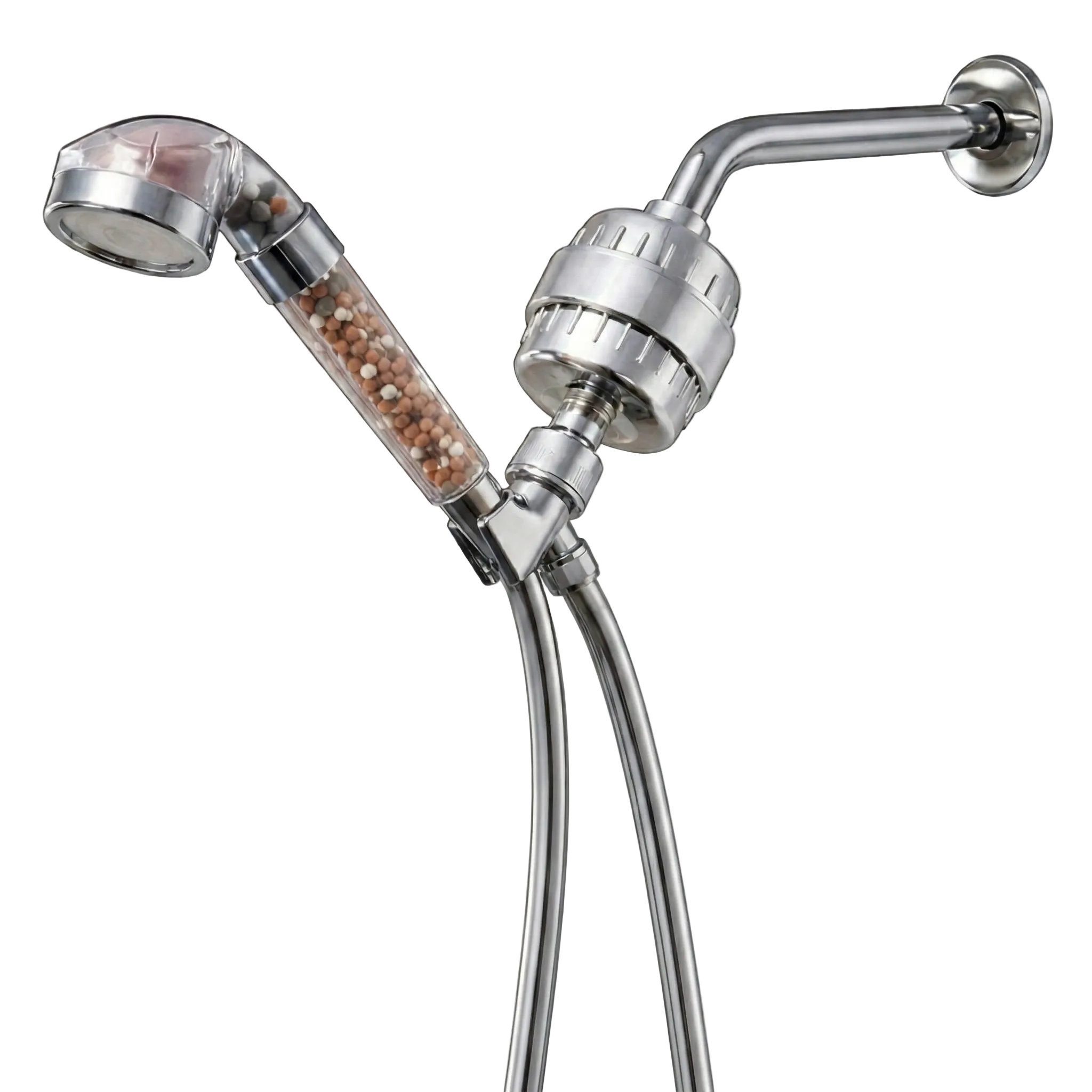 MineralStream™ Alcachofa de ducha LED iónica