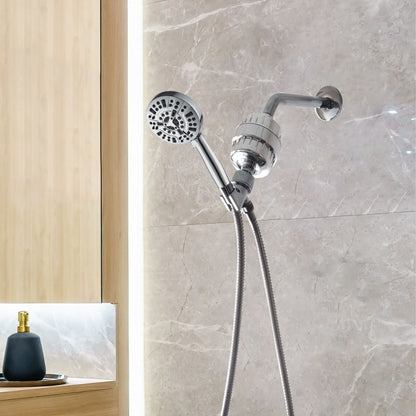 MineralStream Luxe 10 Mode High Pressure Shower Head (Filtered)
