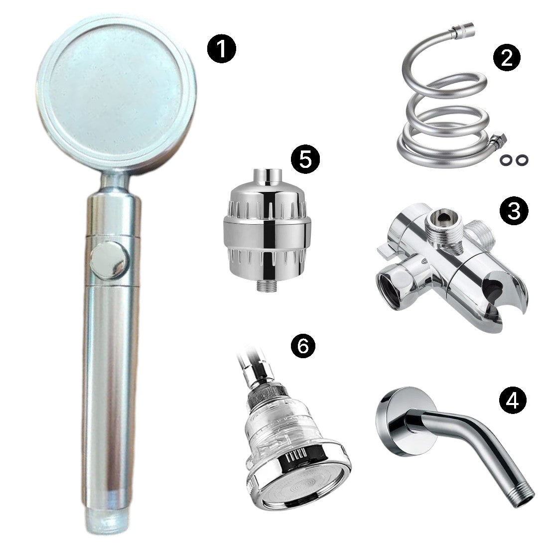Sistema de ducha dual de dúo mineraltream