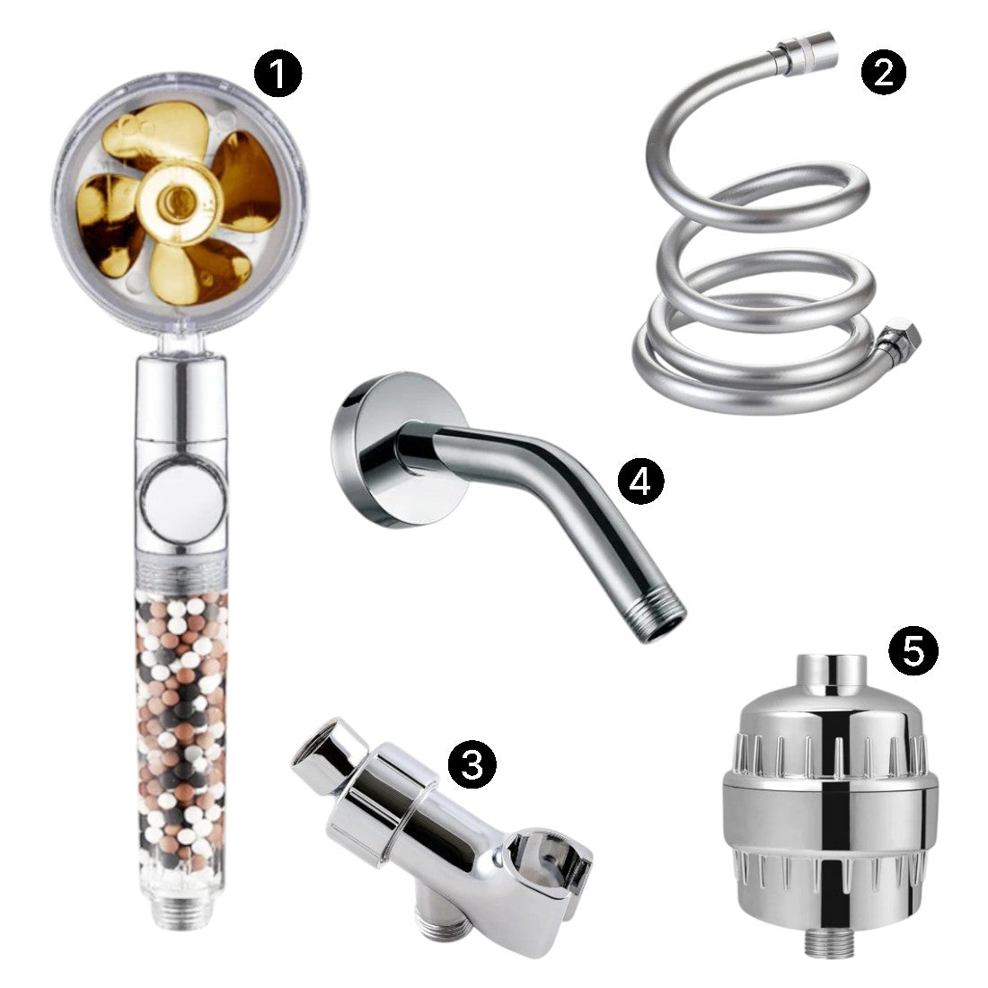 Cabezal de ducha turbofan de mineralstream ™