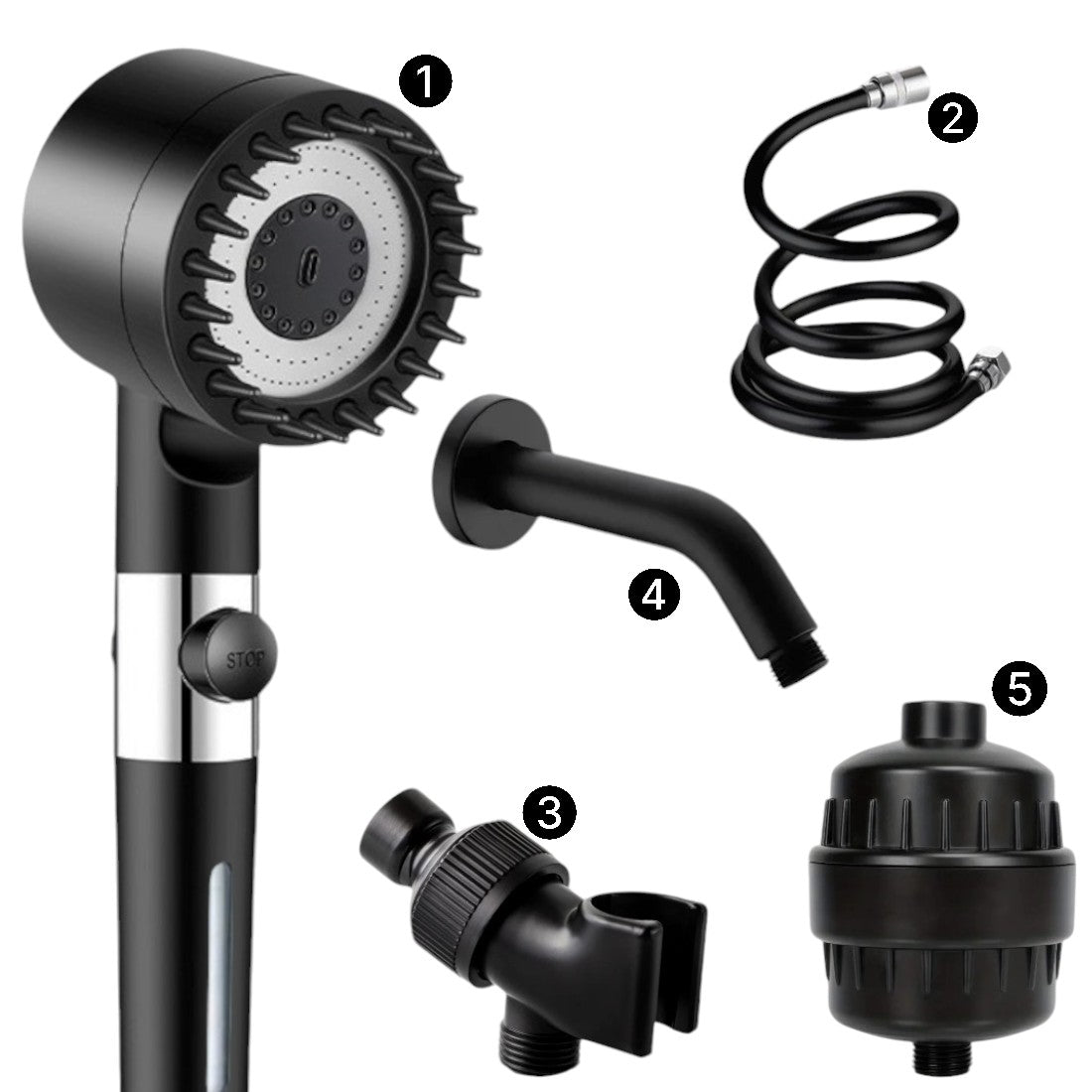 Mineralstream Massage Filtred Shower Head