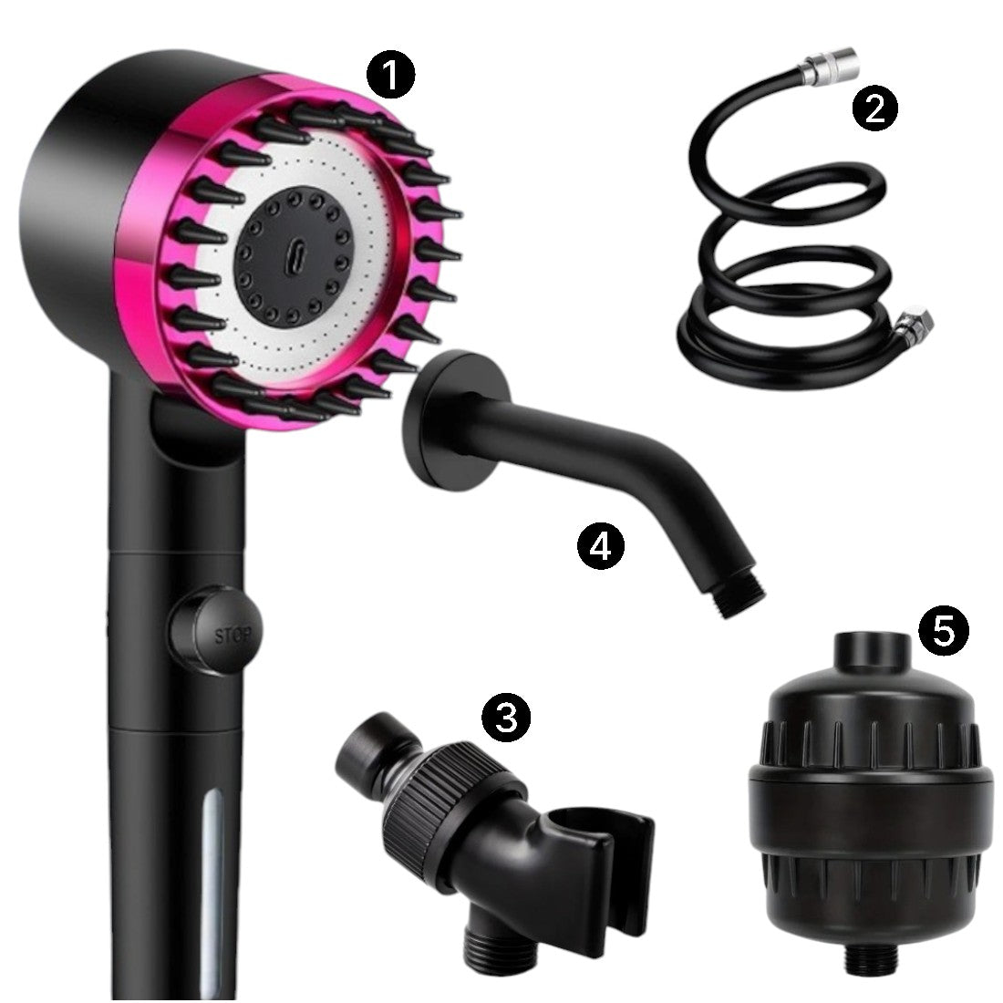 Mineralstream Massage Filtred Shower Head